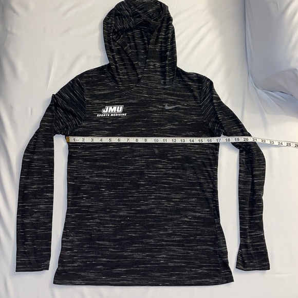 NIKE - Dry Fit JMU Sport Medicine Hooded Long Sleeve Shirt - Size Small - Picture 3 of 5